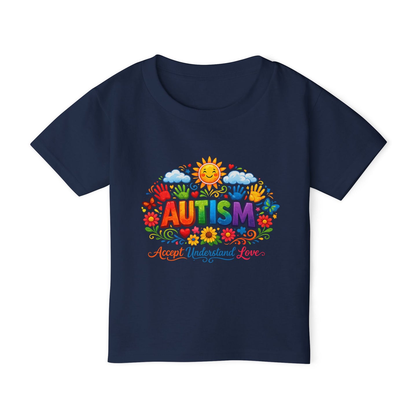 Autism Awareness Love Heavy Cotton™ Toddler T-shirt