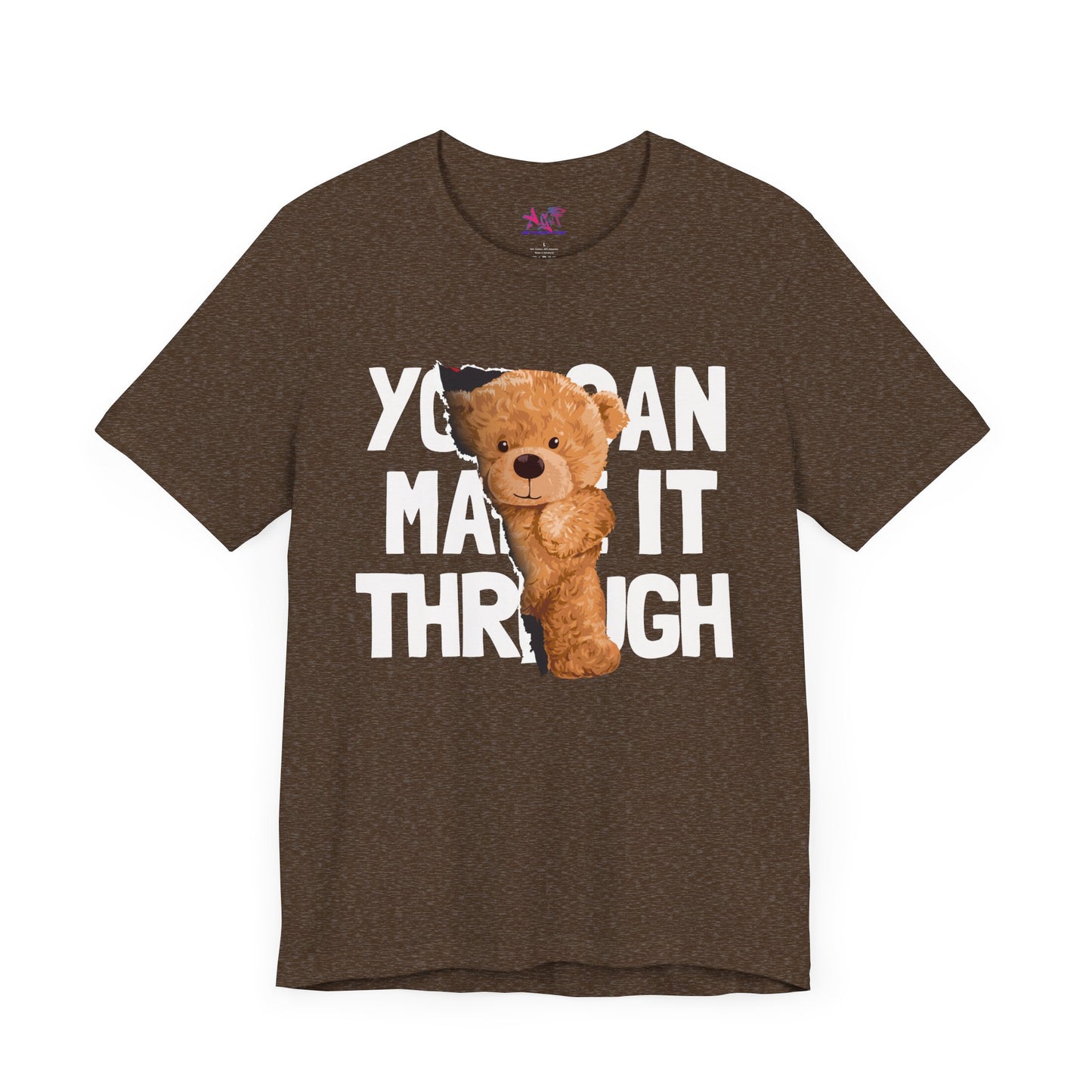 You can make it through Adult Unisex Jersey Short Sleeve Tee