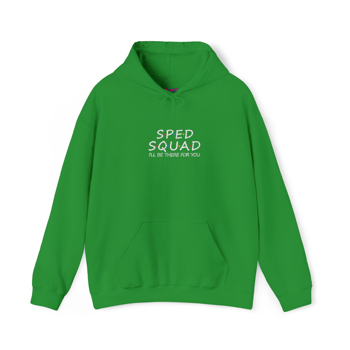 Sped Squad Embroidered Unisex Heavy Blend™ Hooded Sweatshirt