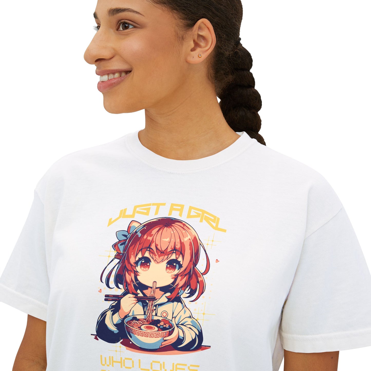 Anime & Ramen Women's Boxy Tee