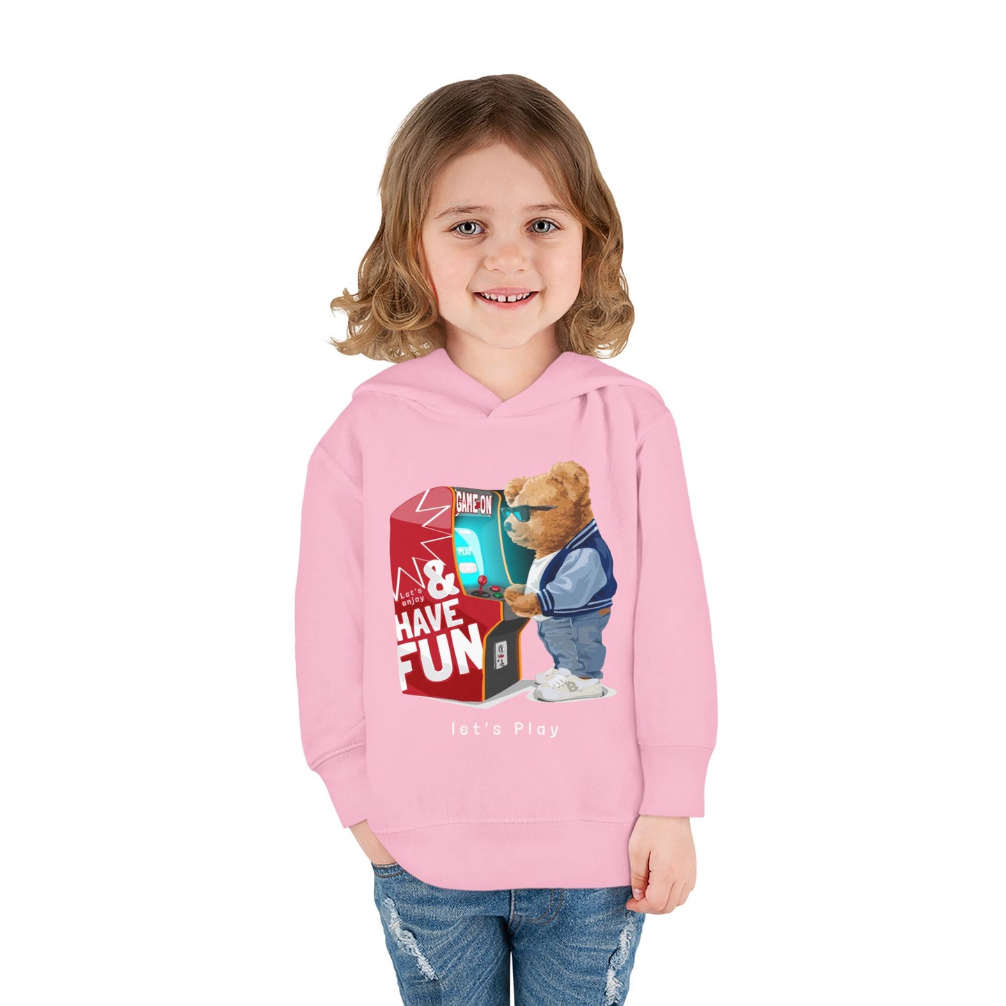Play Games Toddler Pullover Fleece Hoodie