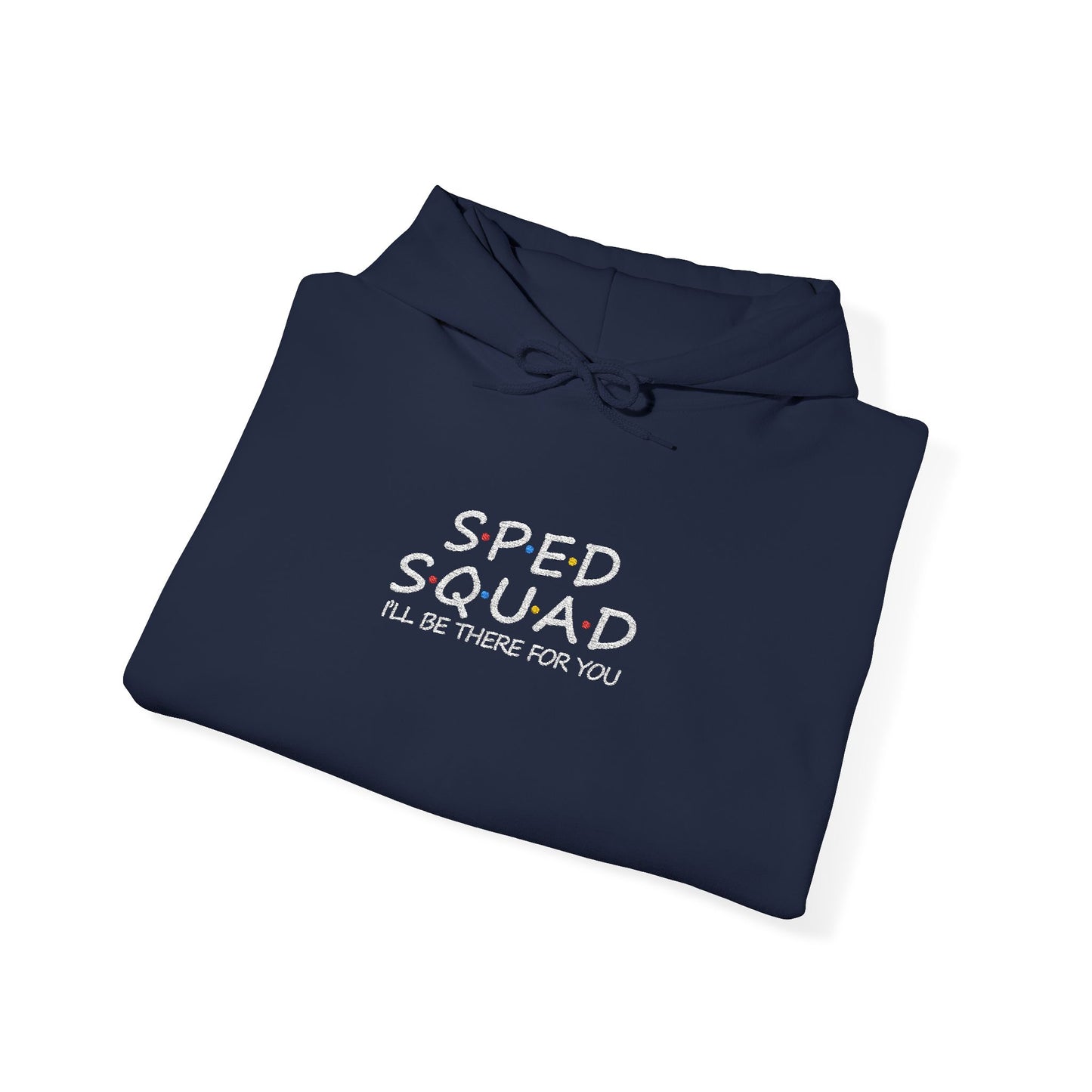Sped Squad Embroidered Unisex Heavy Blend™ Hooded Sweatshirt