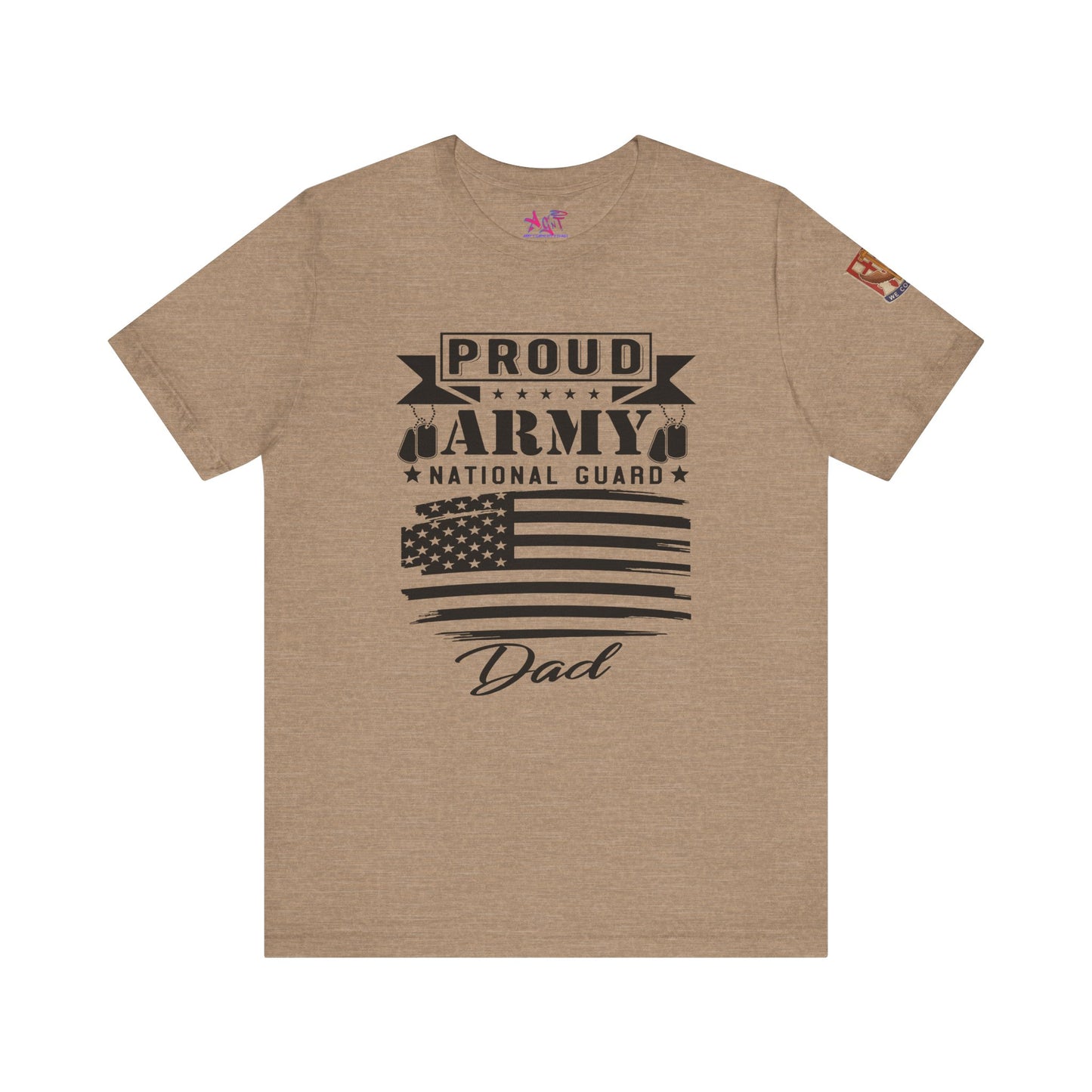 Proud Army National Guard Dad T-shirt
