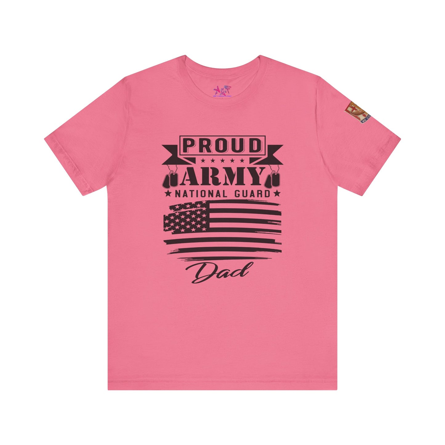Proud Army National Guard Dad T-shirt