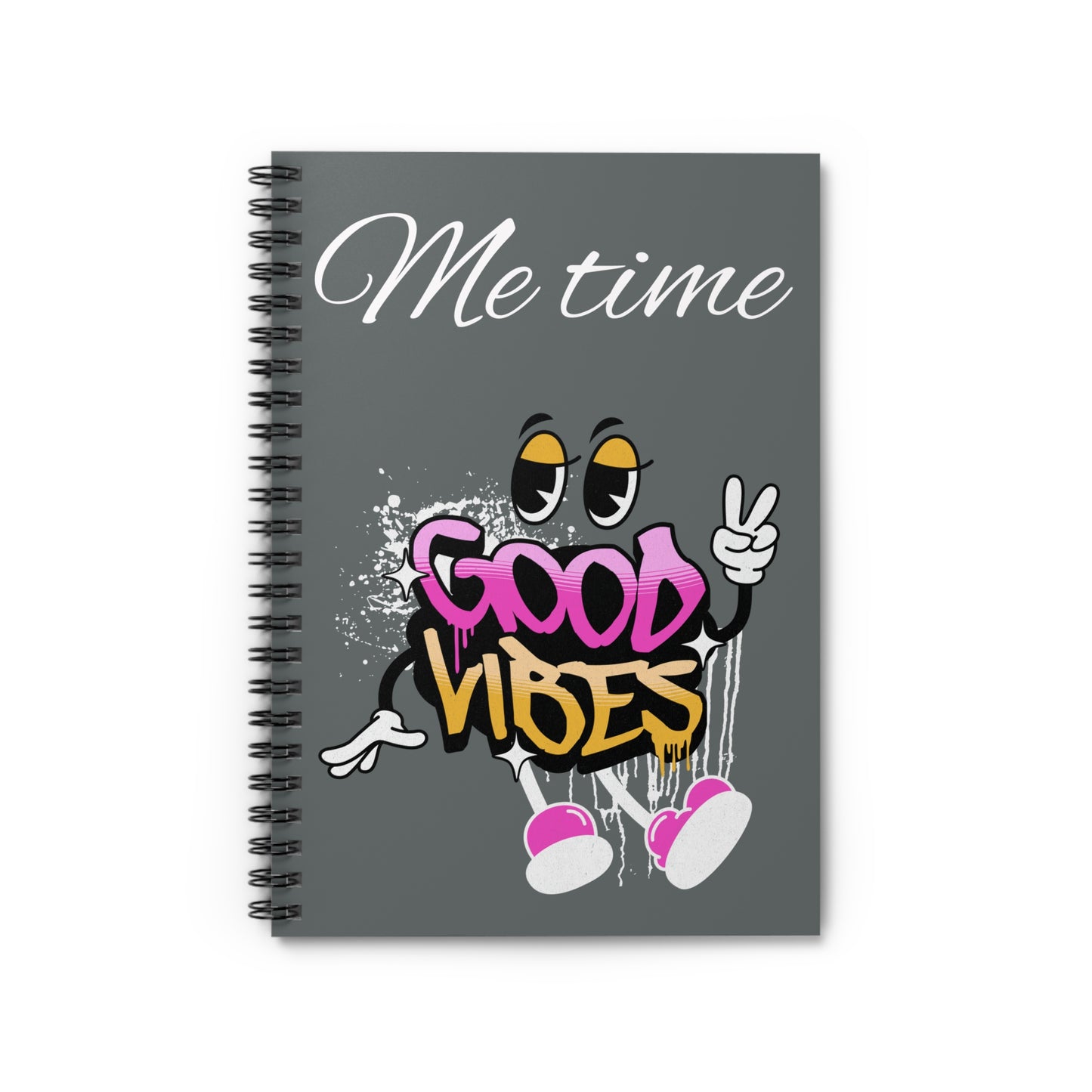 Me Time Journal Spiral Notebook - Ruled Line