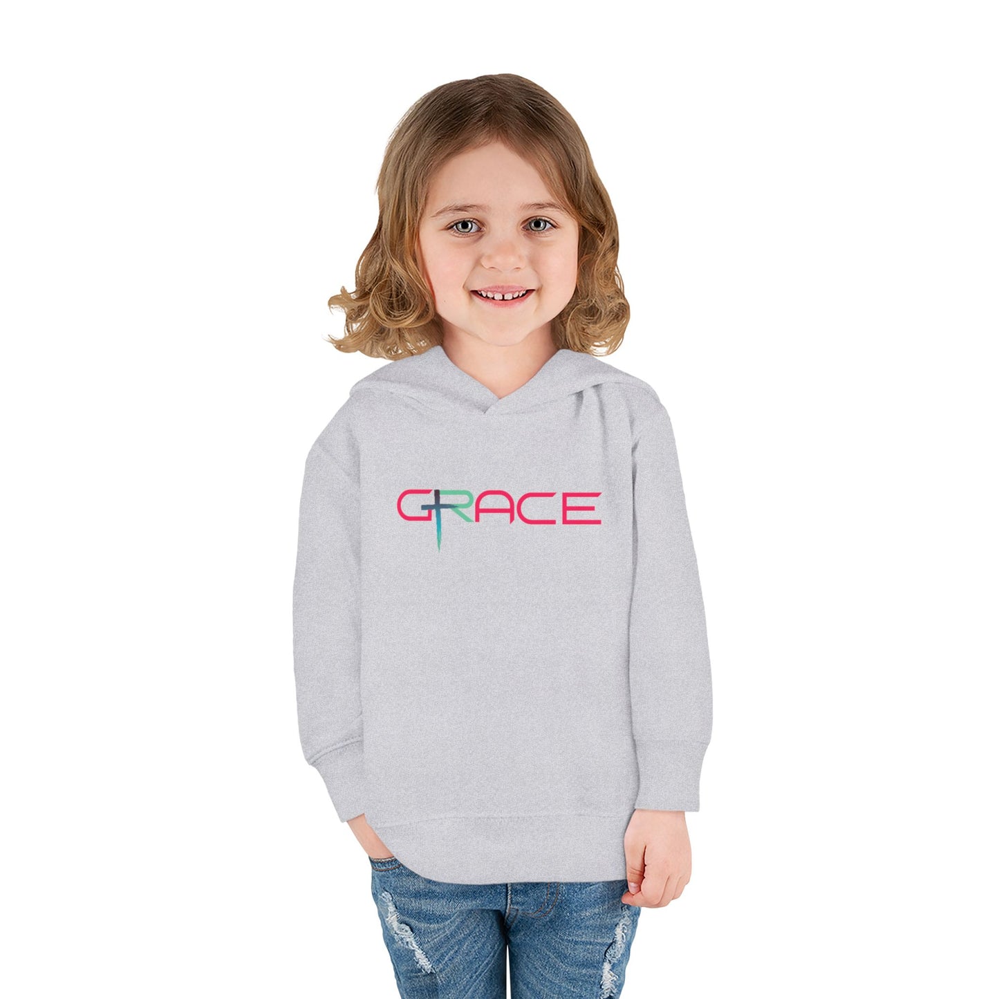 Grace Toddler Pullover Fleece Hoodie