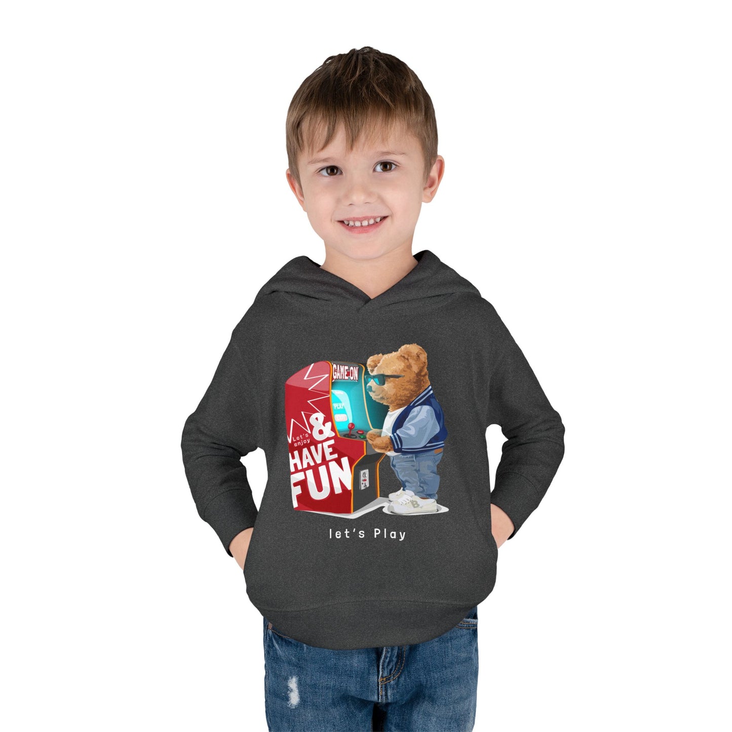 Play Games Toddler Pullover Fleece Hoodie