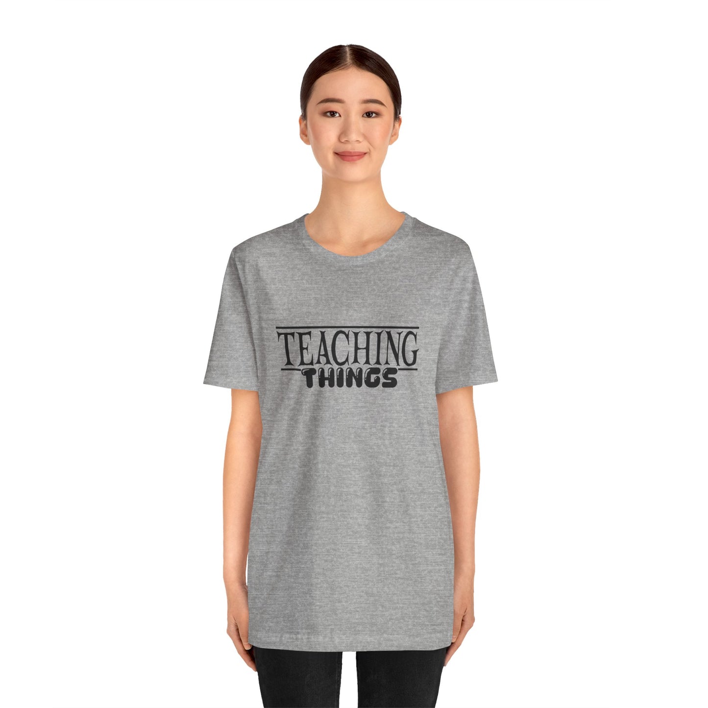 Teacher Things Unisex Jersey Short Sleeve Tee