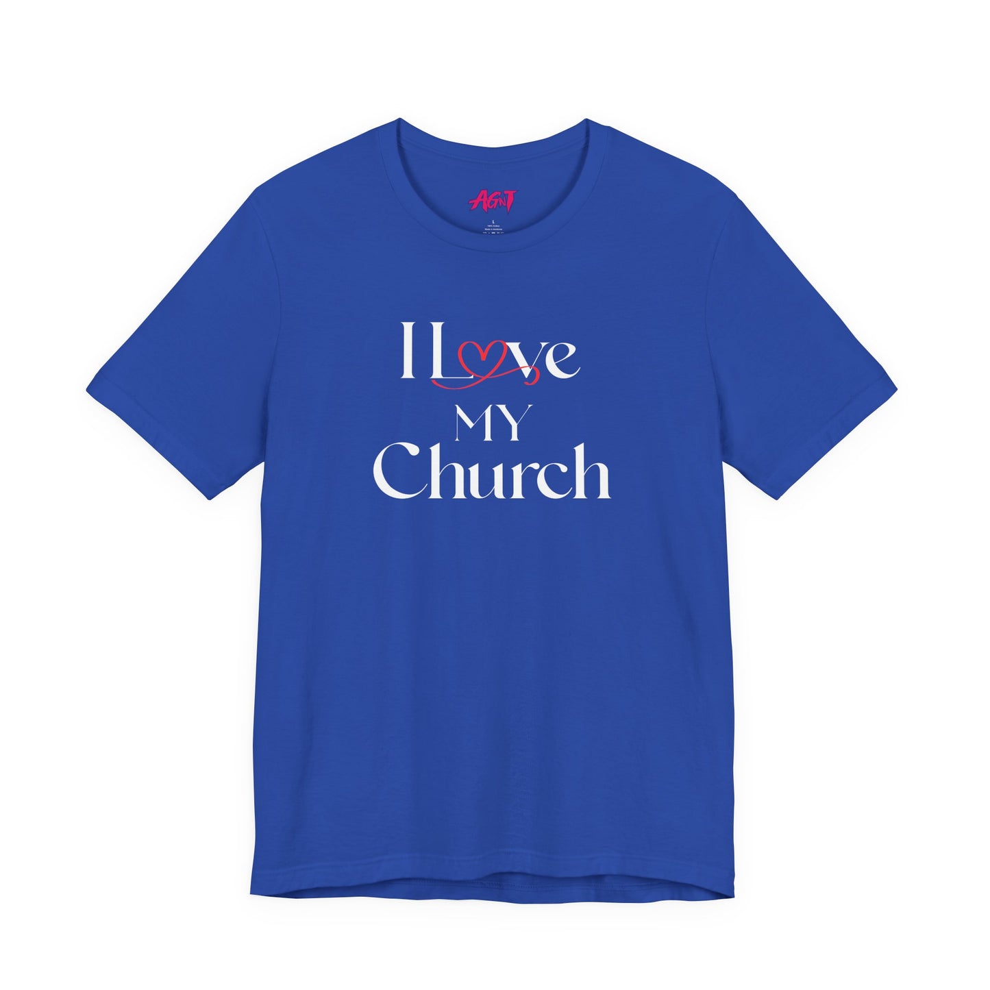 I LOVE MY CHURCH Unisex Jersey Short Sleeve Tee