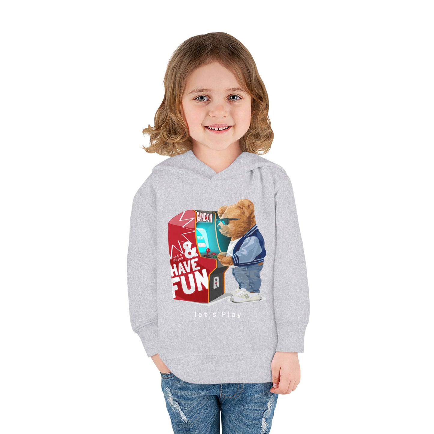 Play Games Toddler Pullover Fleece Hoodie