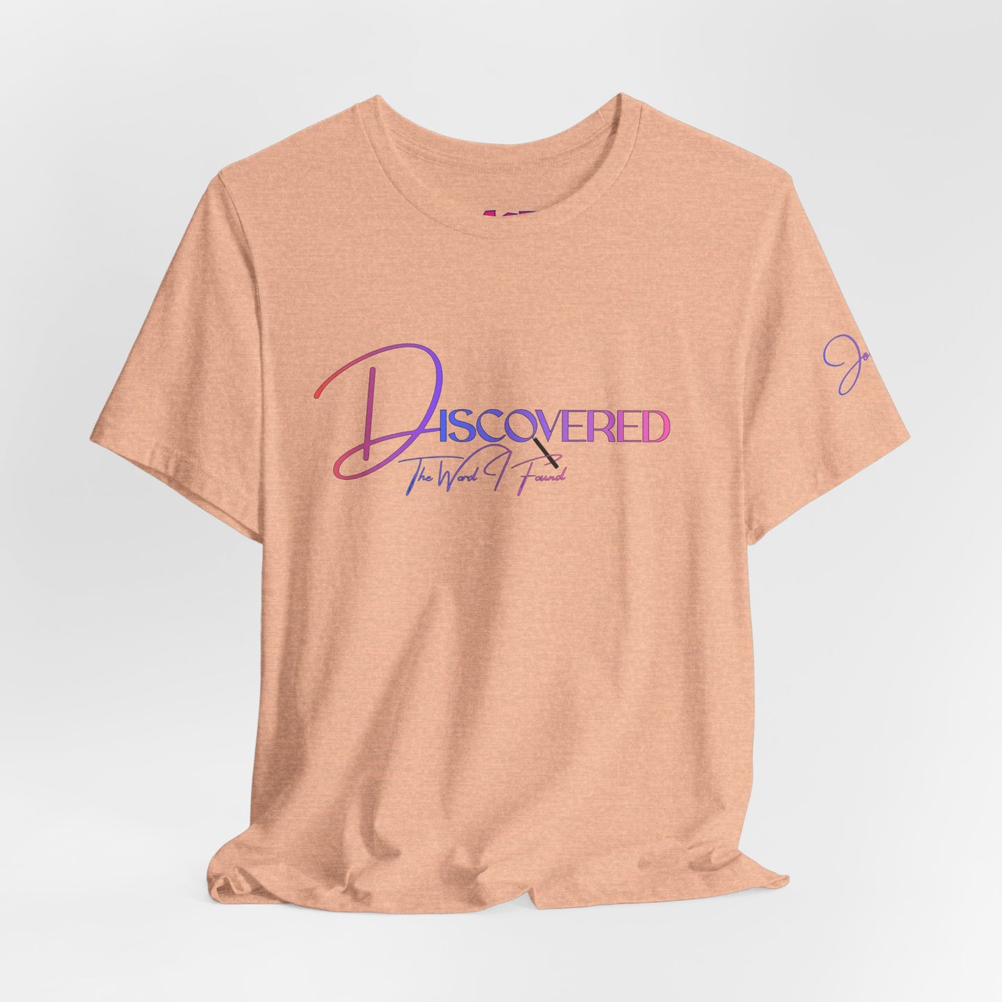 Discovered Unisex Jersey Short Sleeve Tee