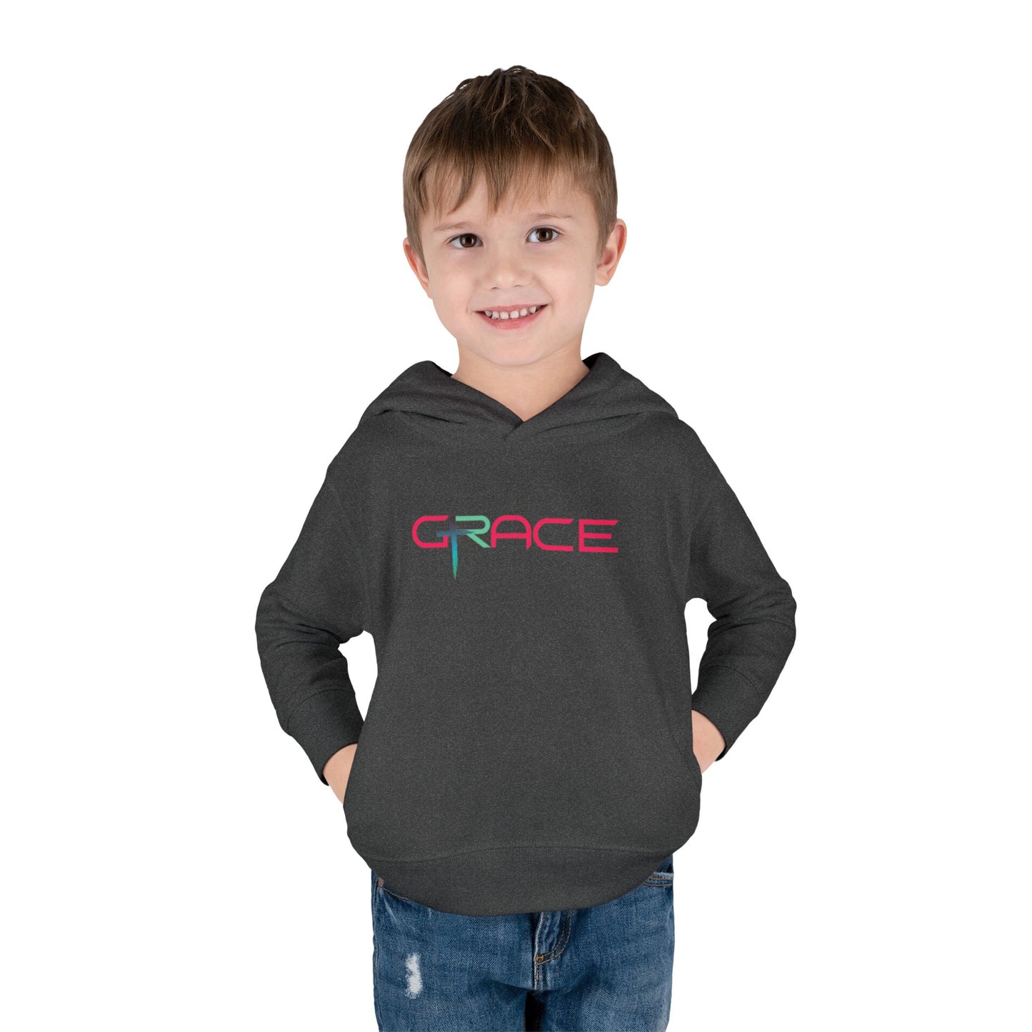 Grace Toddler Pullover Fleece Hoodie