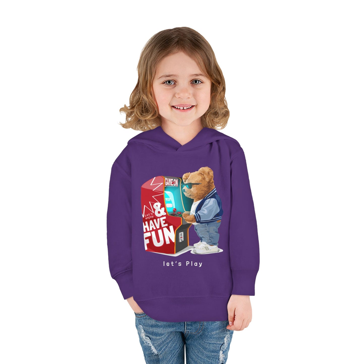Play Games Toddler Pullover Fleece Hoodie