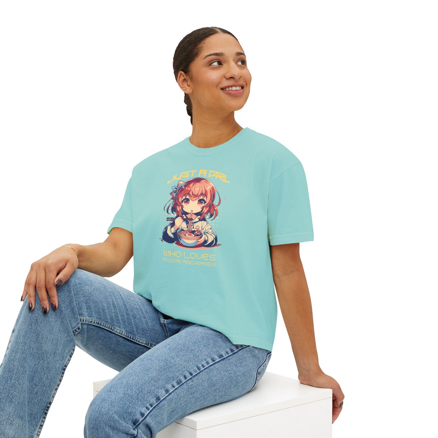Anime & Ramen Women's Boxy Tee
