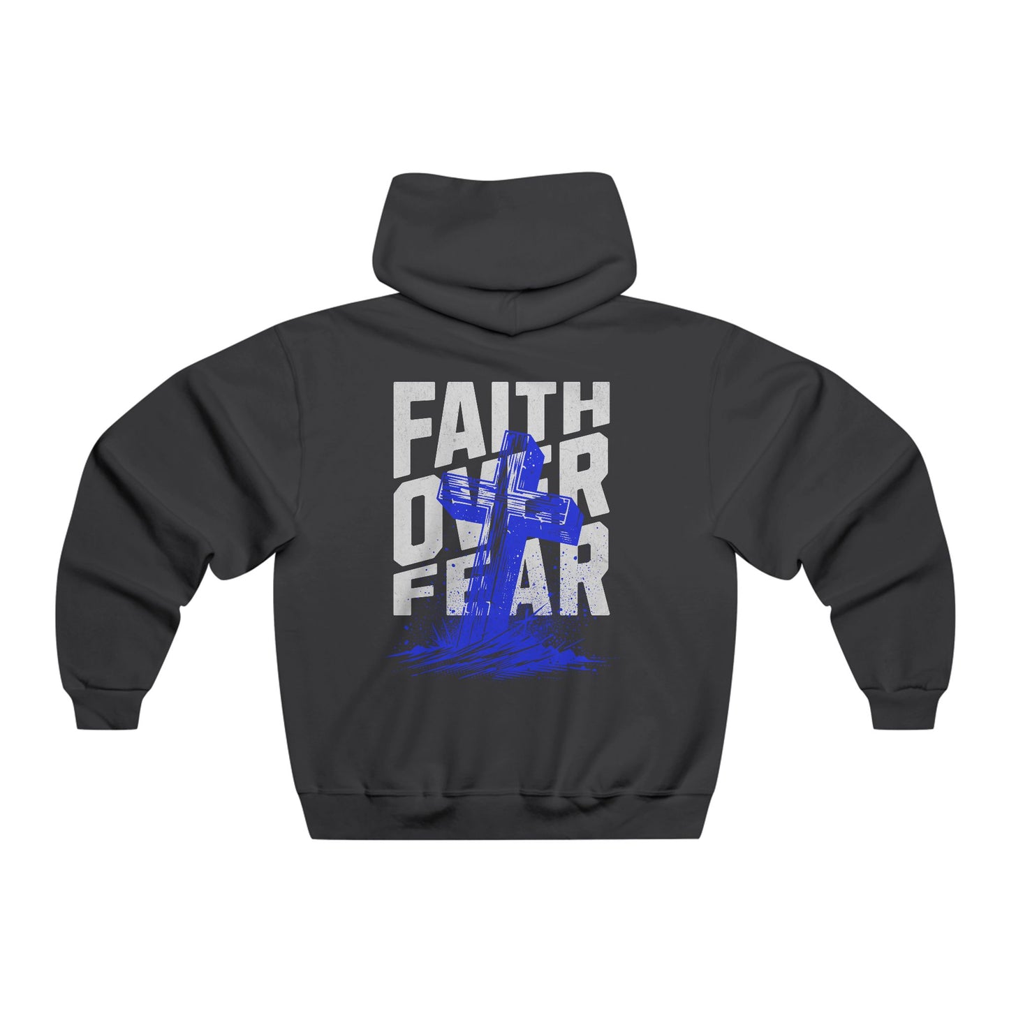 Faith Over Fear Full Orig. Men's NUBLEND® Hooded Sweatshirt