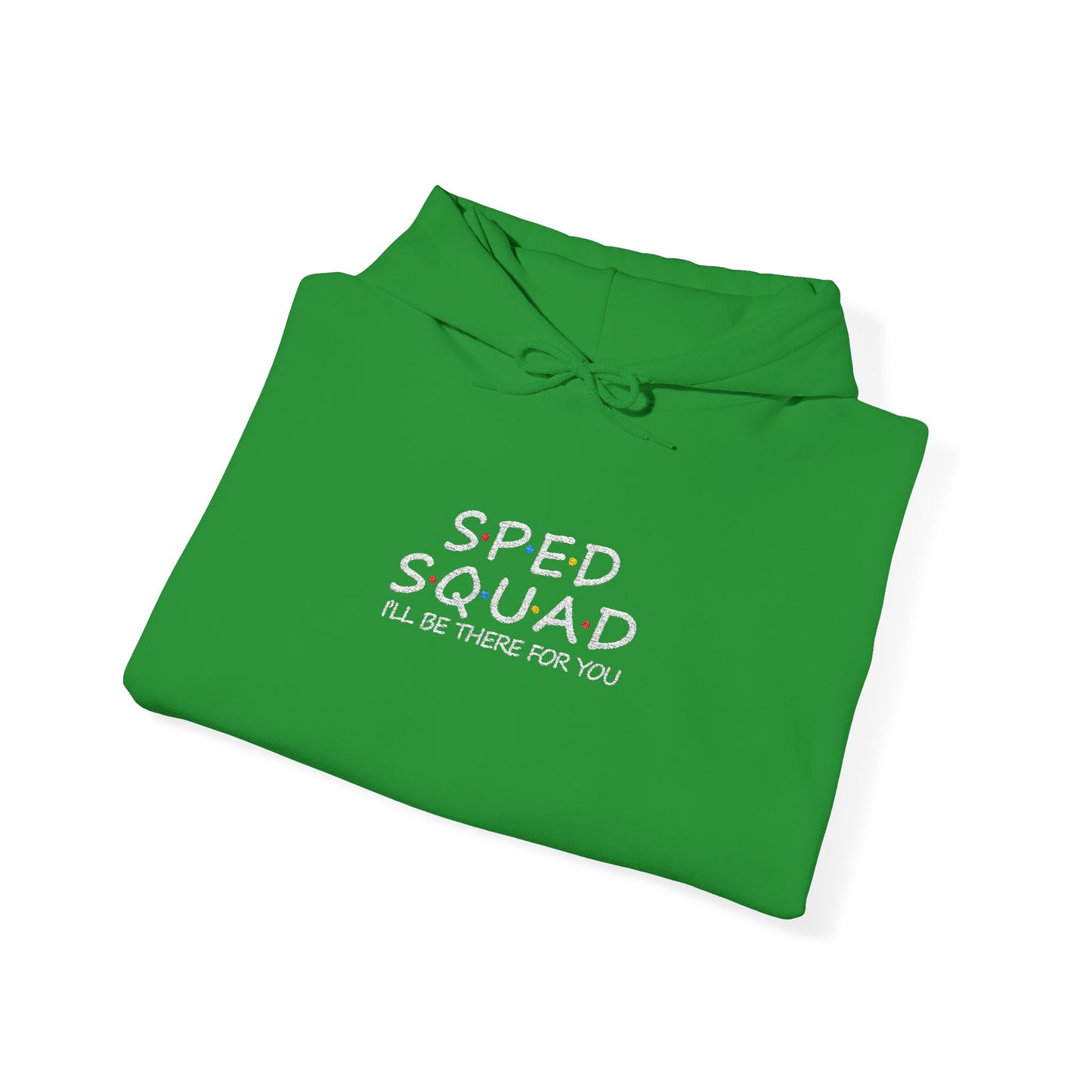 Sped Squad Embroidered Unisex Heavy Blend™ Hooded Sweatshirt