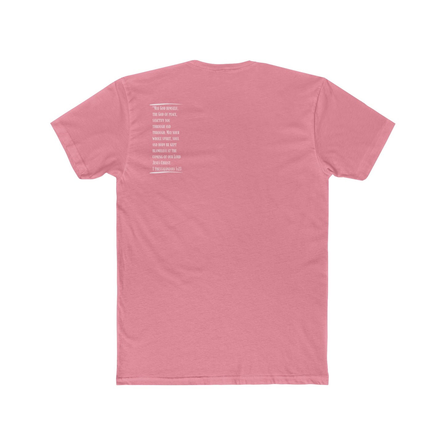 Sanctified WhFrt/BLK Cotton Crew Tee