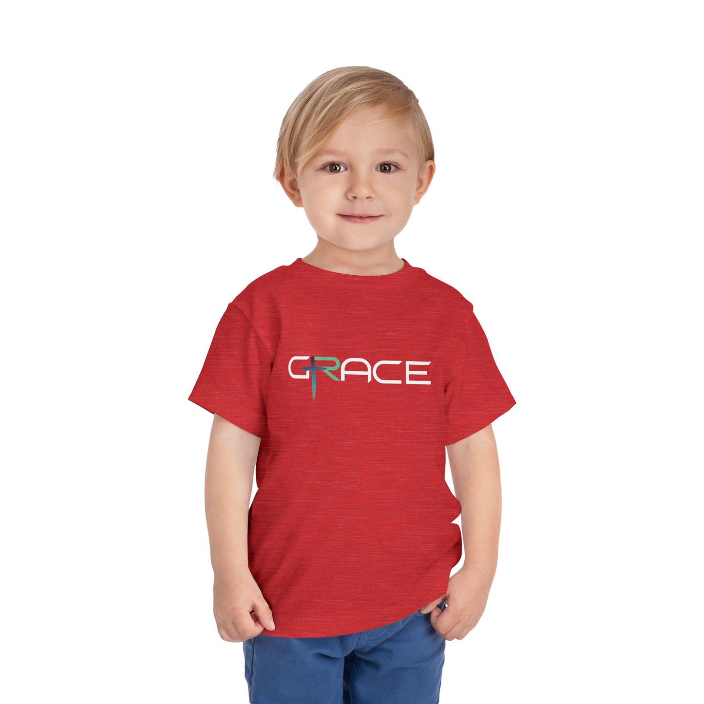 Grace darker color Toddler Short Sleeve Tee