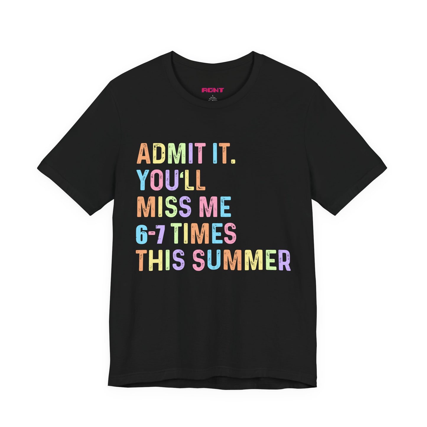 Admit it Unisex Jersey Short Sleeve Tee