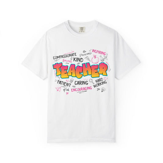 Teacher Unisex Garment-Dyed T-shirt