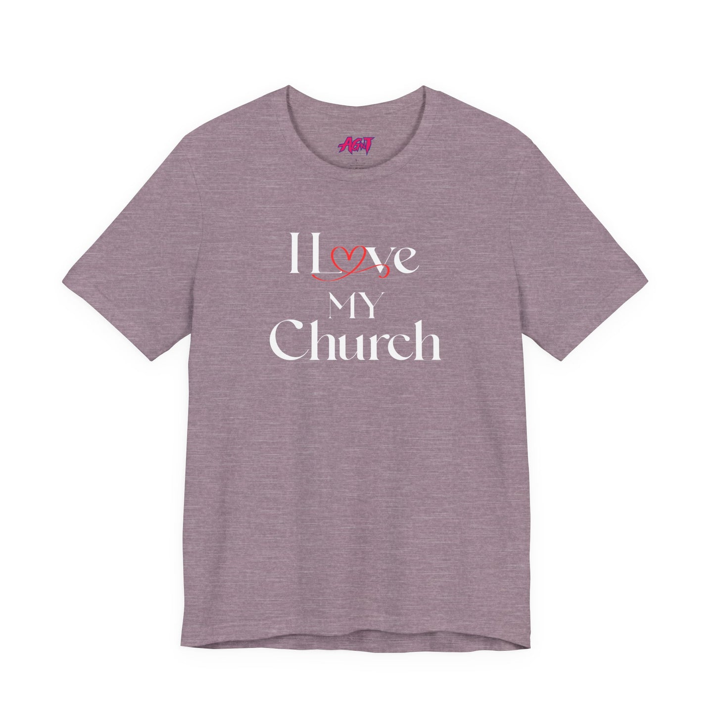 I LOVE MY CHURCH Unisex Jersey Short Sleeve Tee
