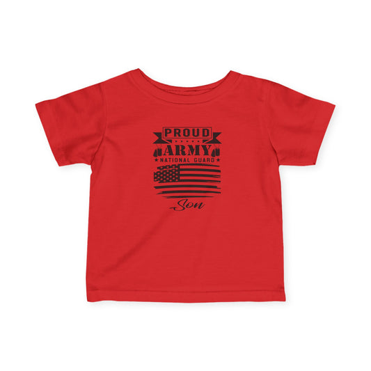 Proud Army National Guard Infant Fine Jersey Tee
