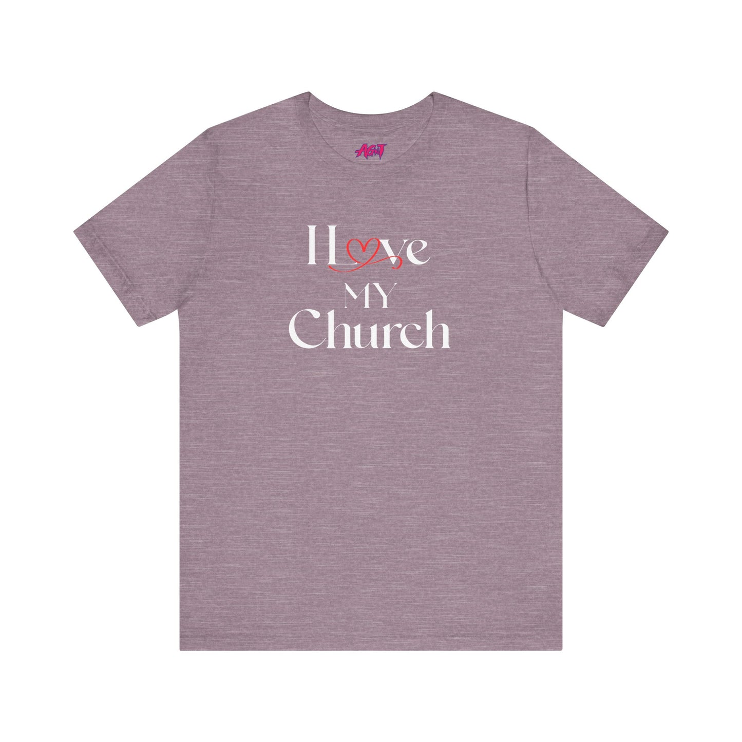 I LOVE MY CHURCH Unisex Jersey Short Sleeve Tee