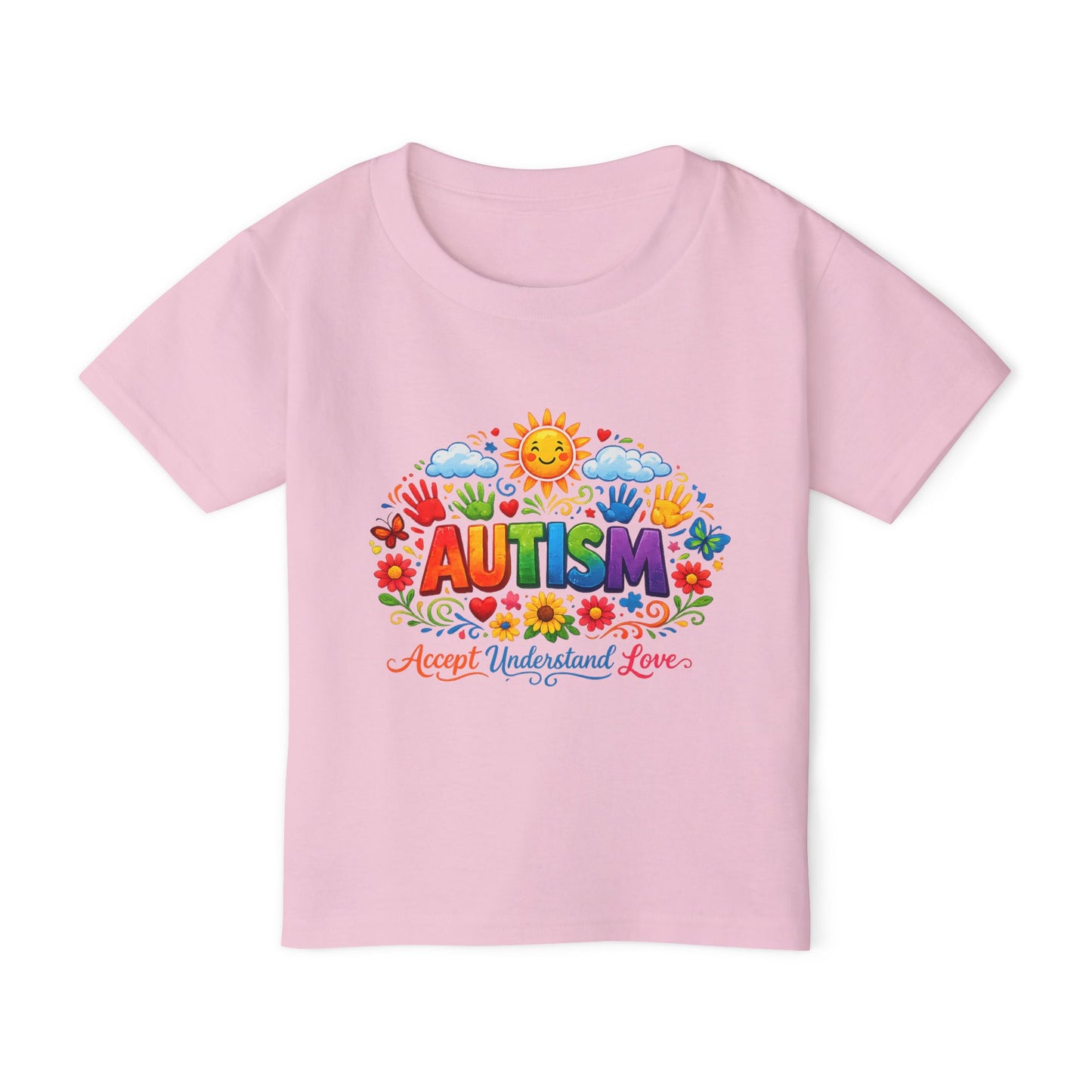 Autism Awareness Love Heavy Cotton™ Toddler T-shirt