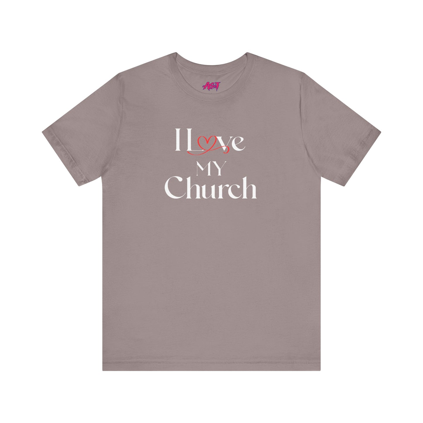 I LOVE MY CHURCH Unisex Jersey Short Sleeve Tee