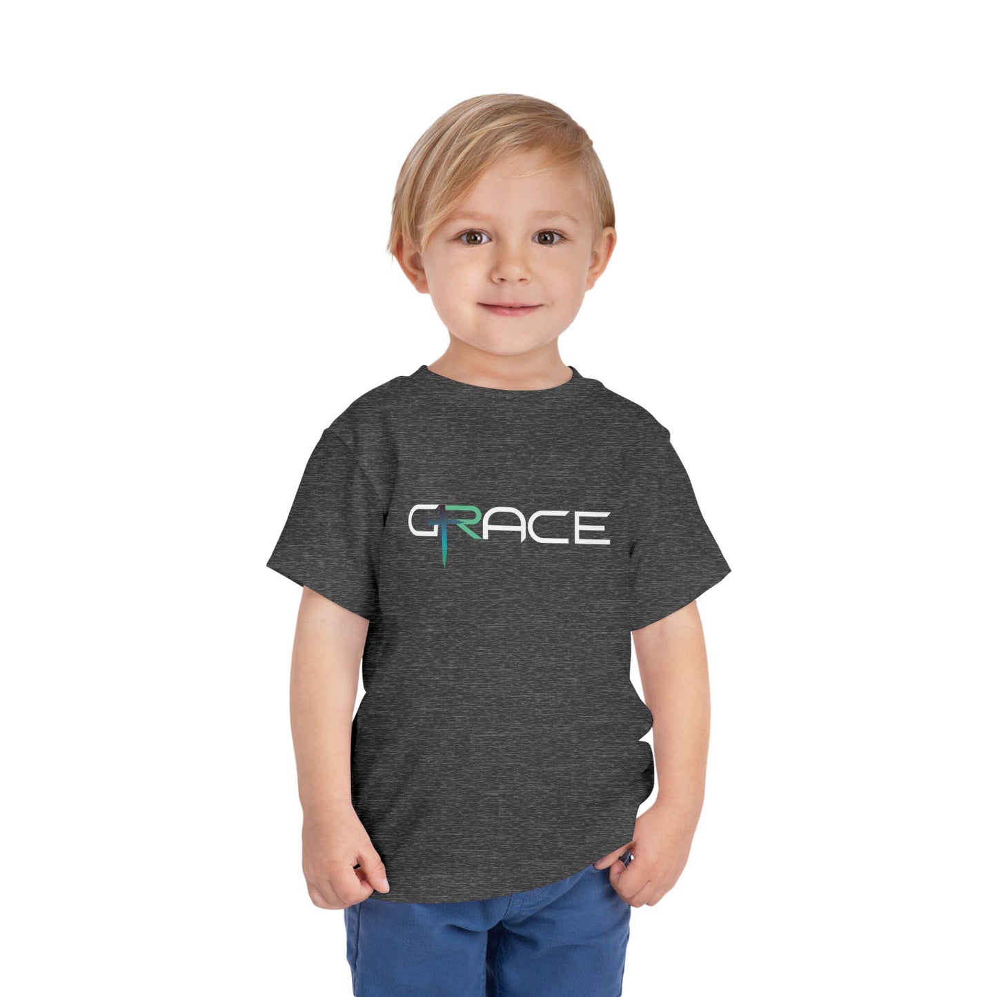 Grace darker color Toddler Short Sleeve Tee