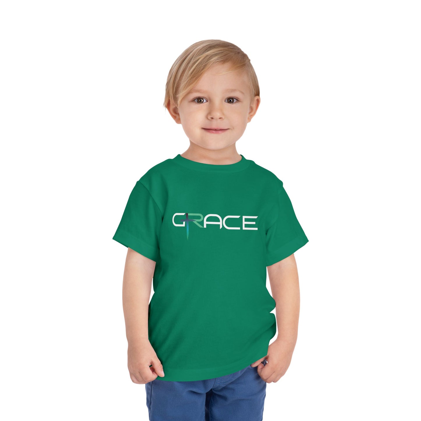 Grace darker color Toddler Short Sleeve Tee