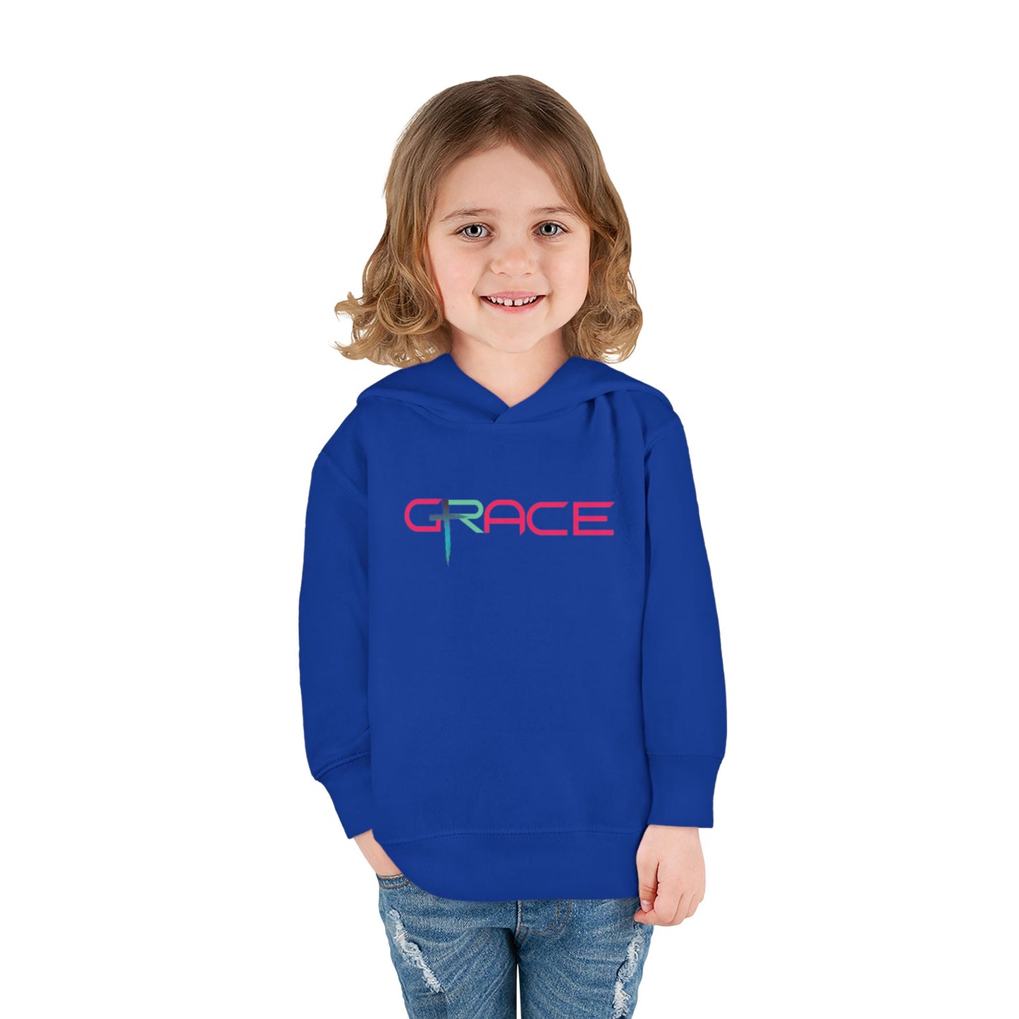 Grace Toddler Pullover Fleece Hoodie