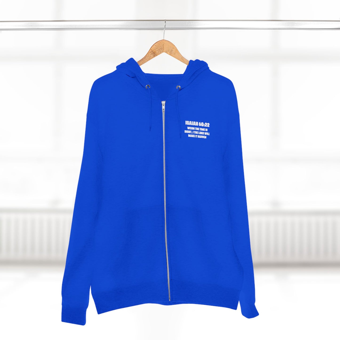 God's Plan Unisex Zip Hoodie