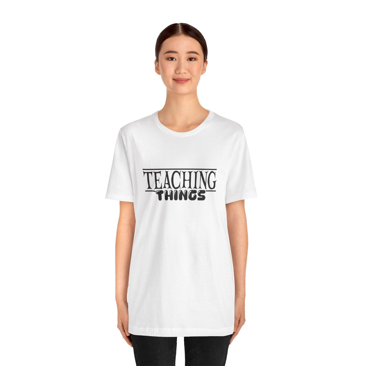 Teacher Things Unisex Jersey Short Sleeve Tee