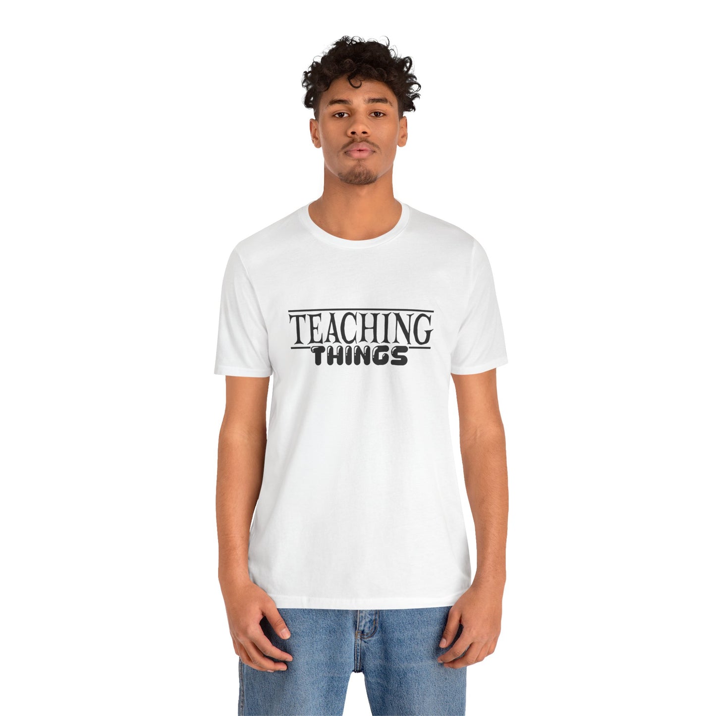 Teacher Things Unisex Jersey Short Sleeve Tee