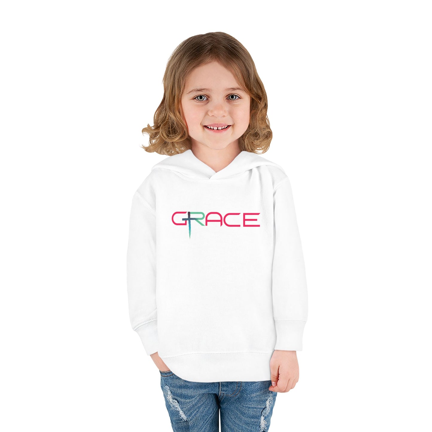 Grace Toddler Pullover Fleece Hoodie
