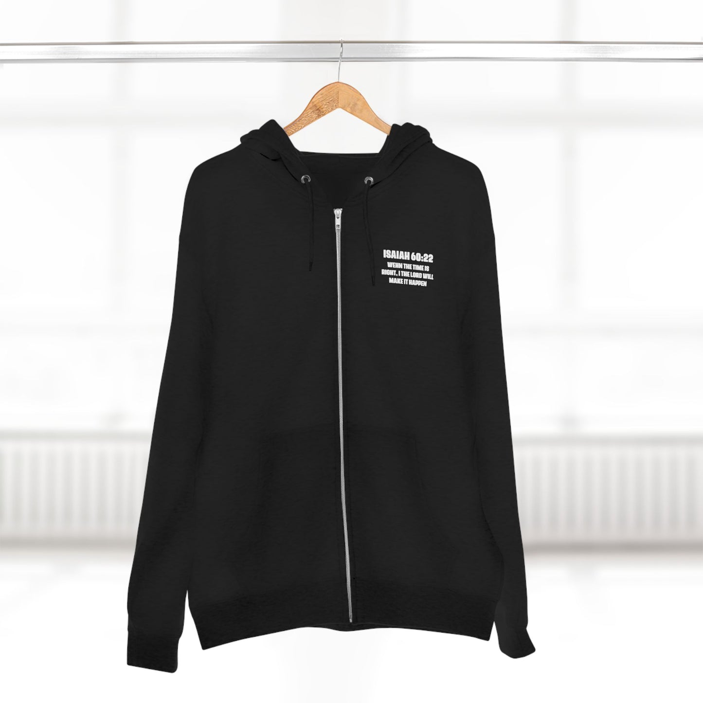 God's Plan Unisex Zip Hoodie