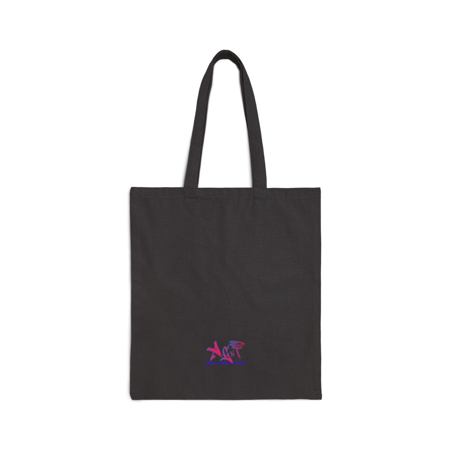 Grace tote dark Cotton Canvas Tote Bag