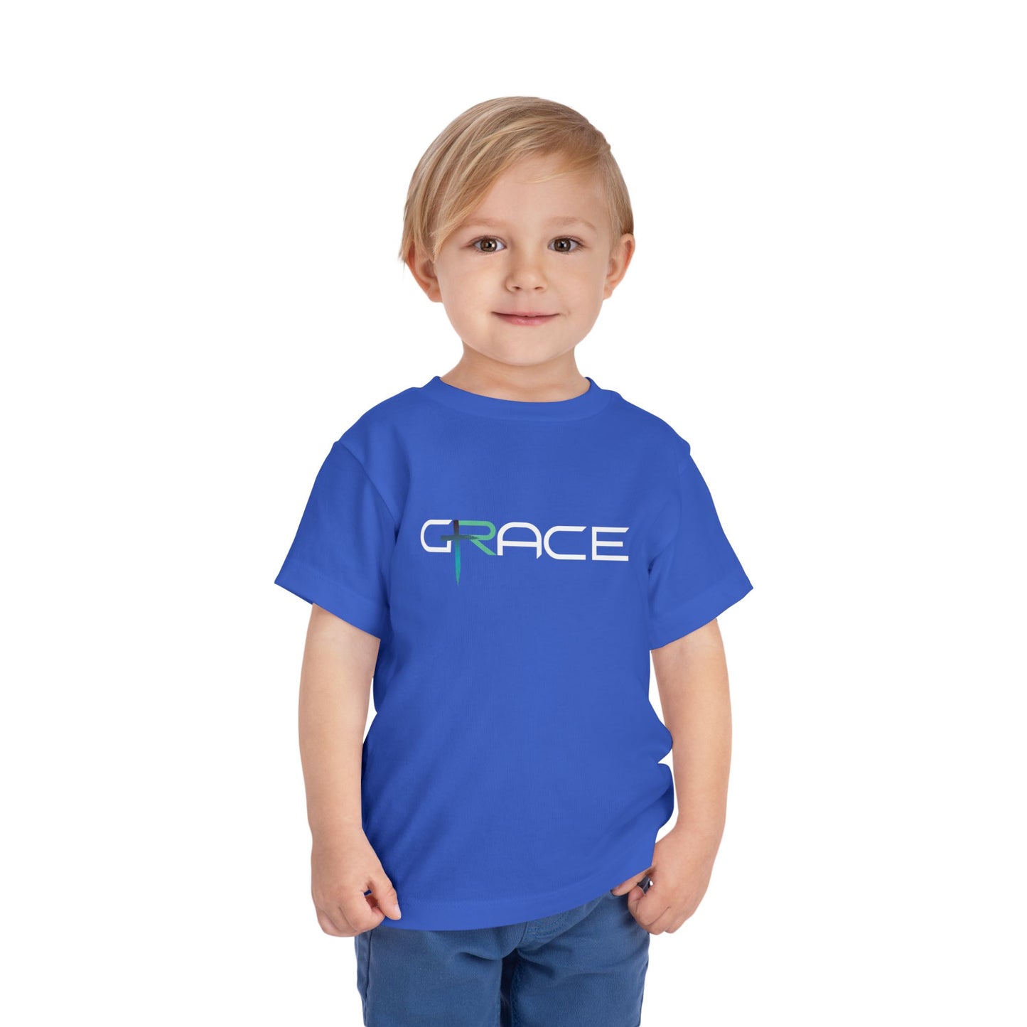 Grace darker color Toddler Short Sleeve Tee