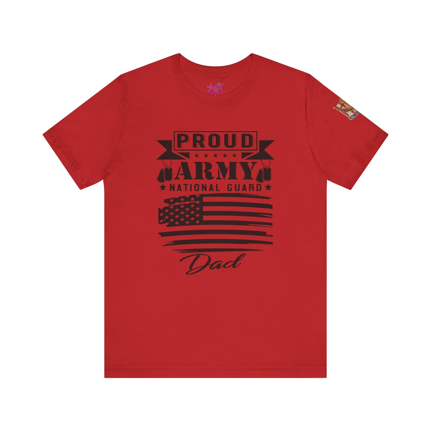 Proud Army National Guard Dad T-shirt