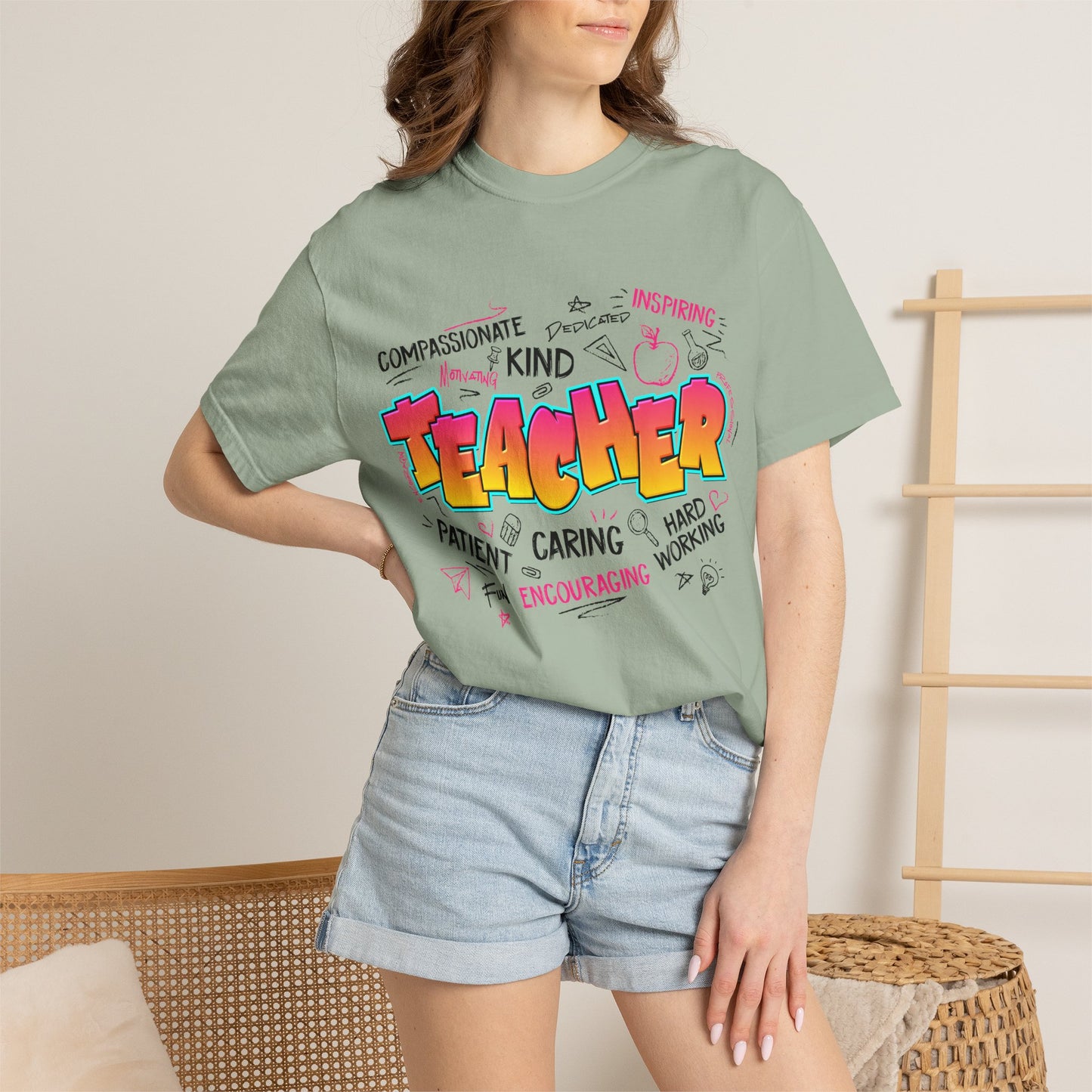 Teacher Unisex Garment-Dyed T-shirt