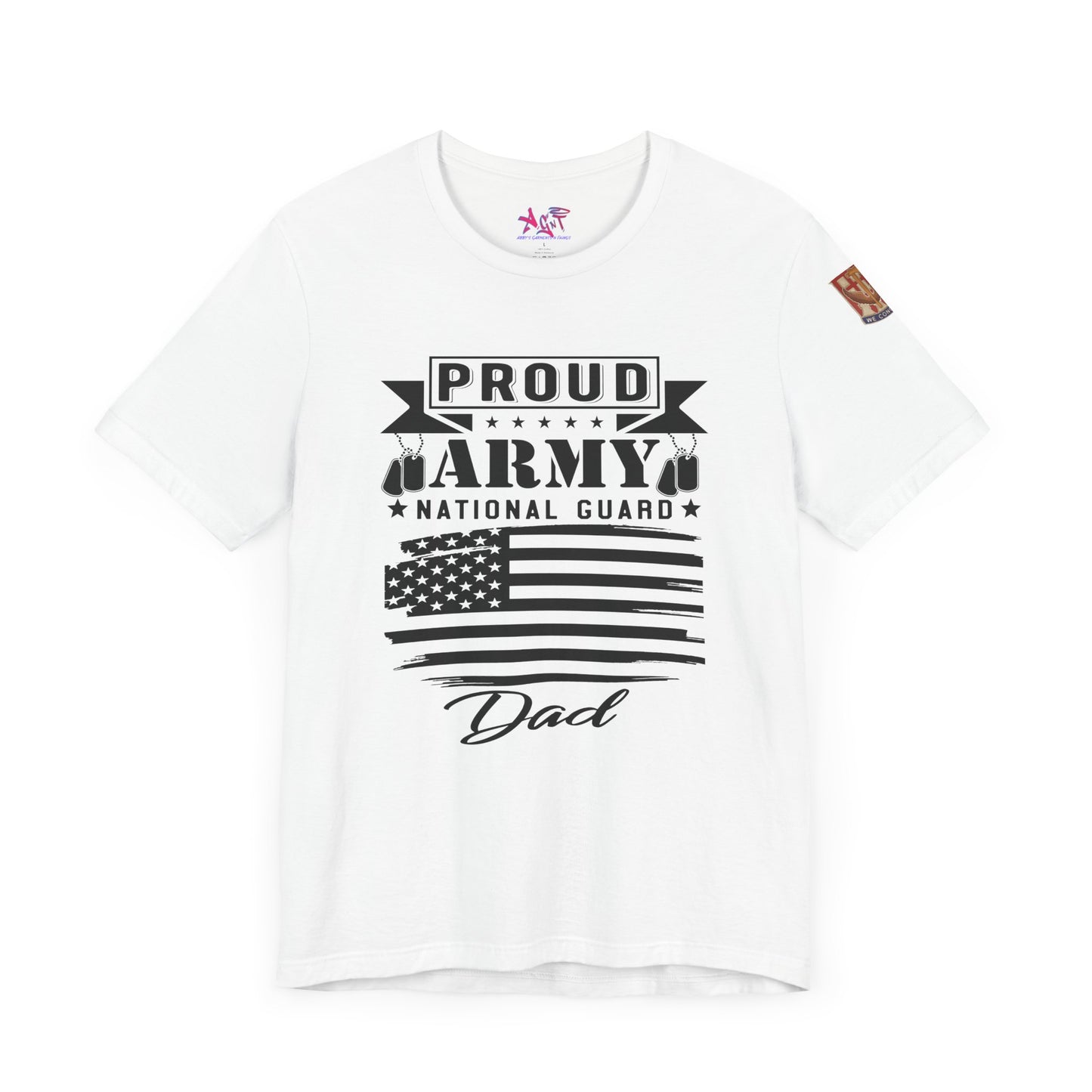 Proud Army National Guard Dad T-shirt