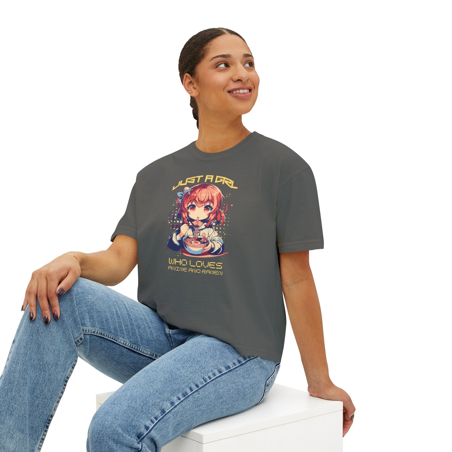 Anime & Ramen Women's Boxy Tee