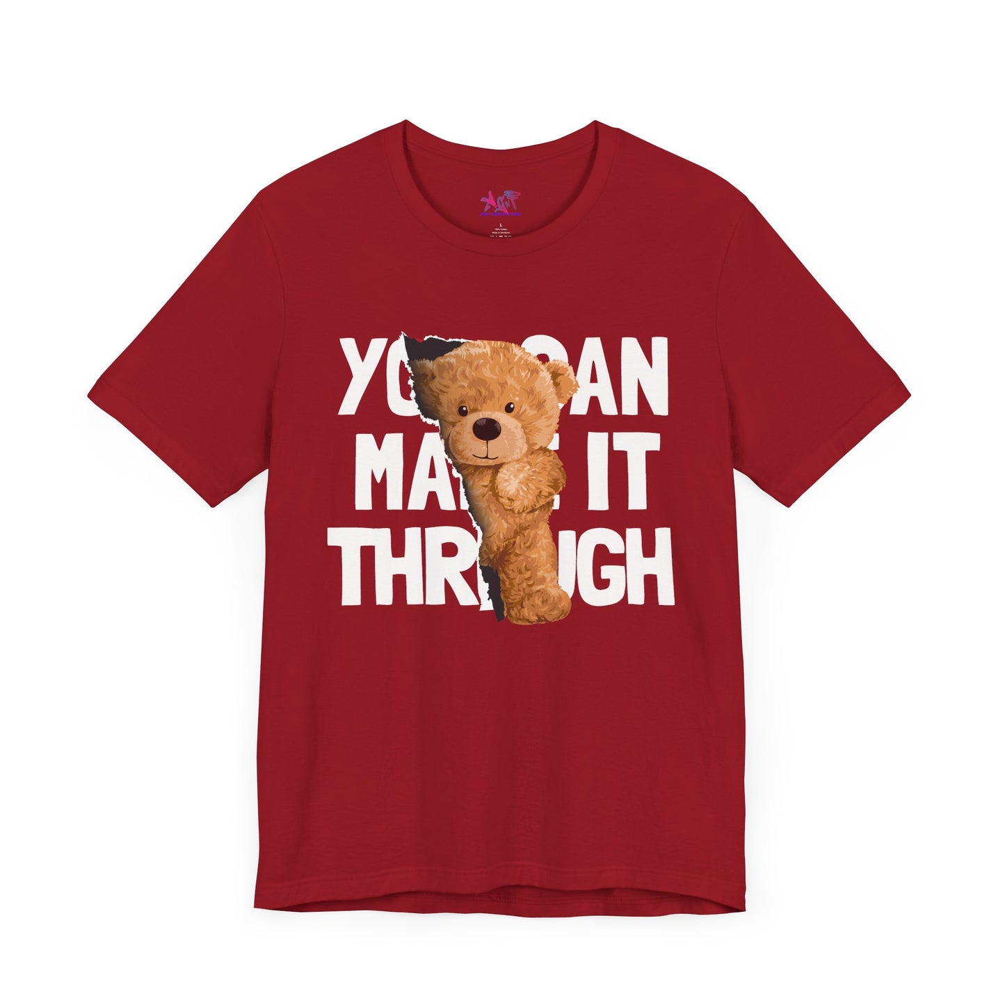 You can make it through Adult Unisex Jersey Short Sleeve Tee