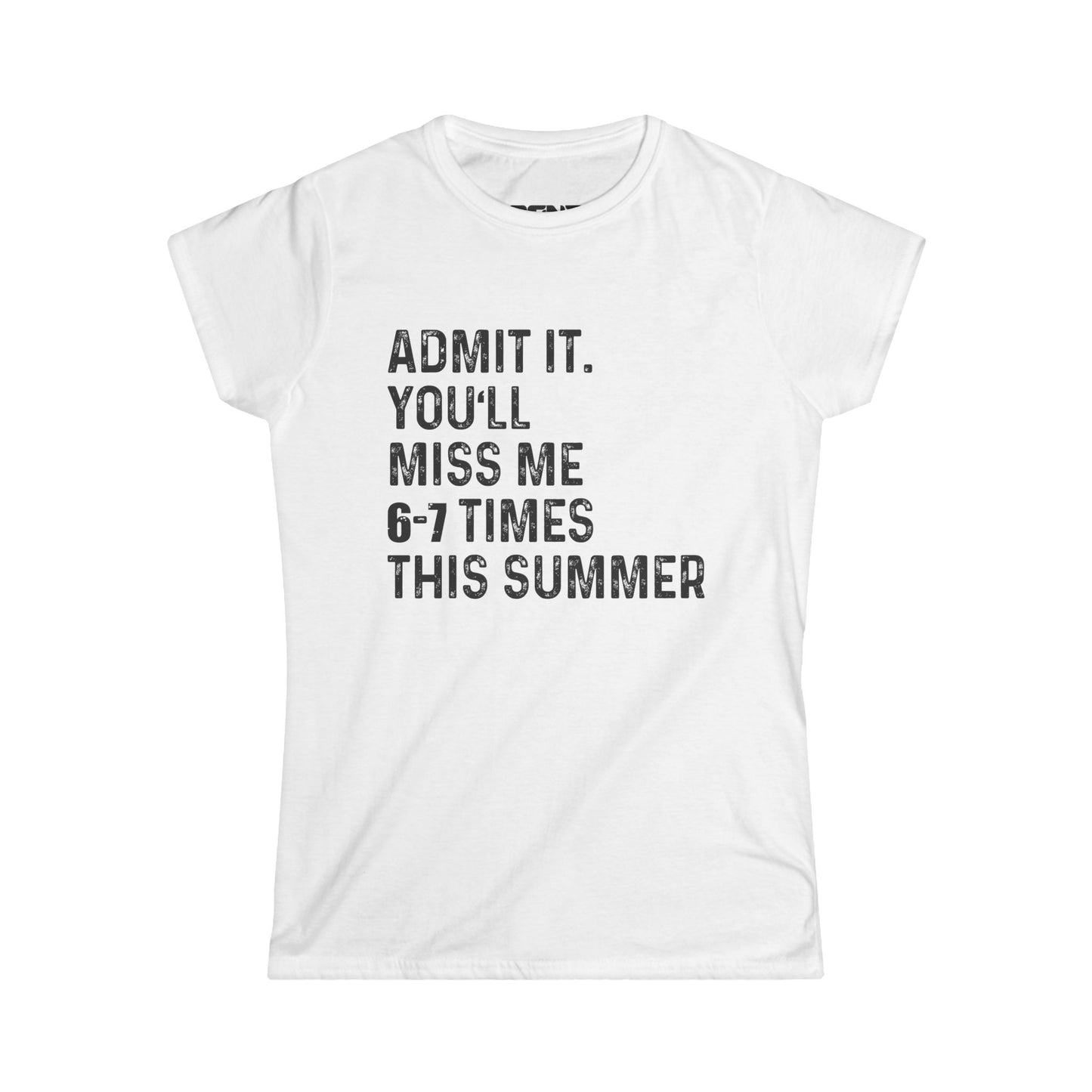 Miss me t-shirt Women's Softstyle Tee