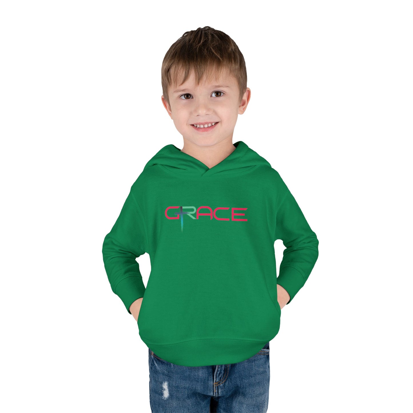 Grace Toddler Pullover Fleece Hoodie