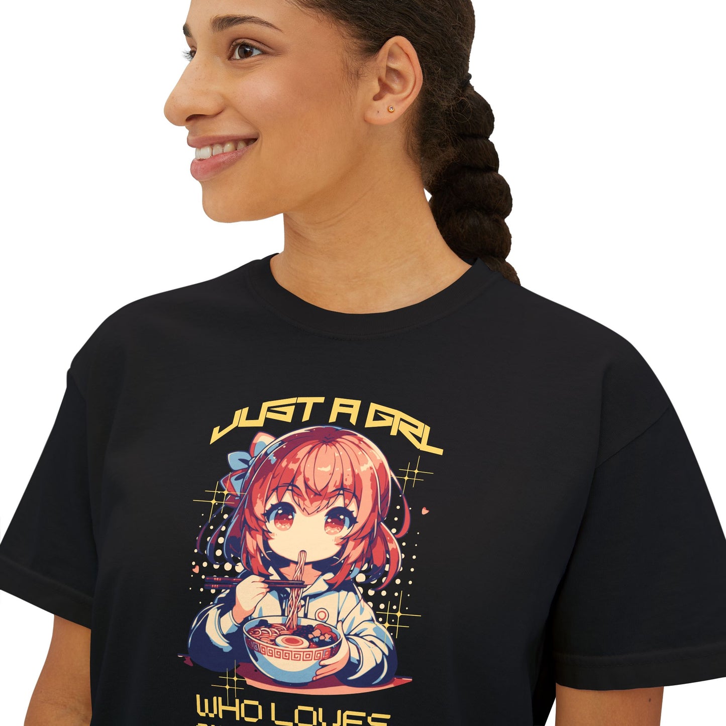 Anime & Ramen Women's Boxy Tee