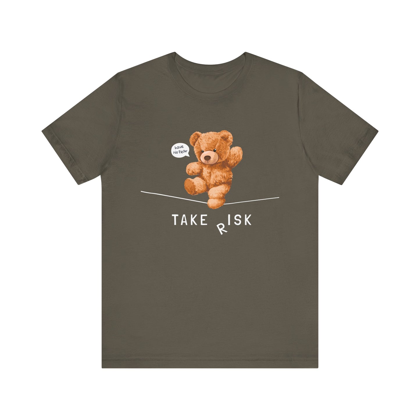 Take Risk Unisex Jersey Short Sleeve Tee