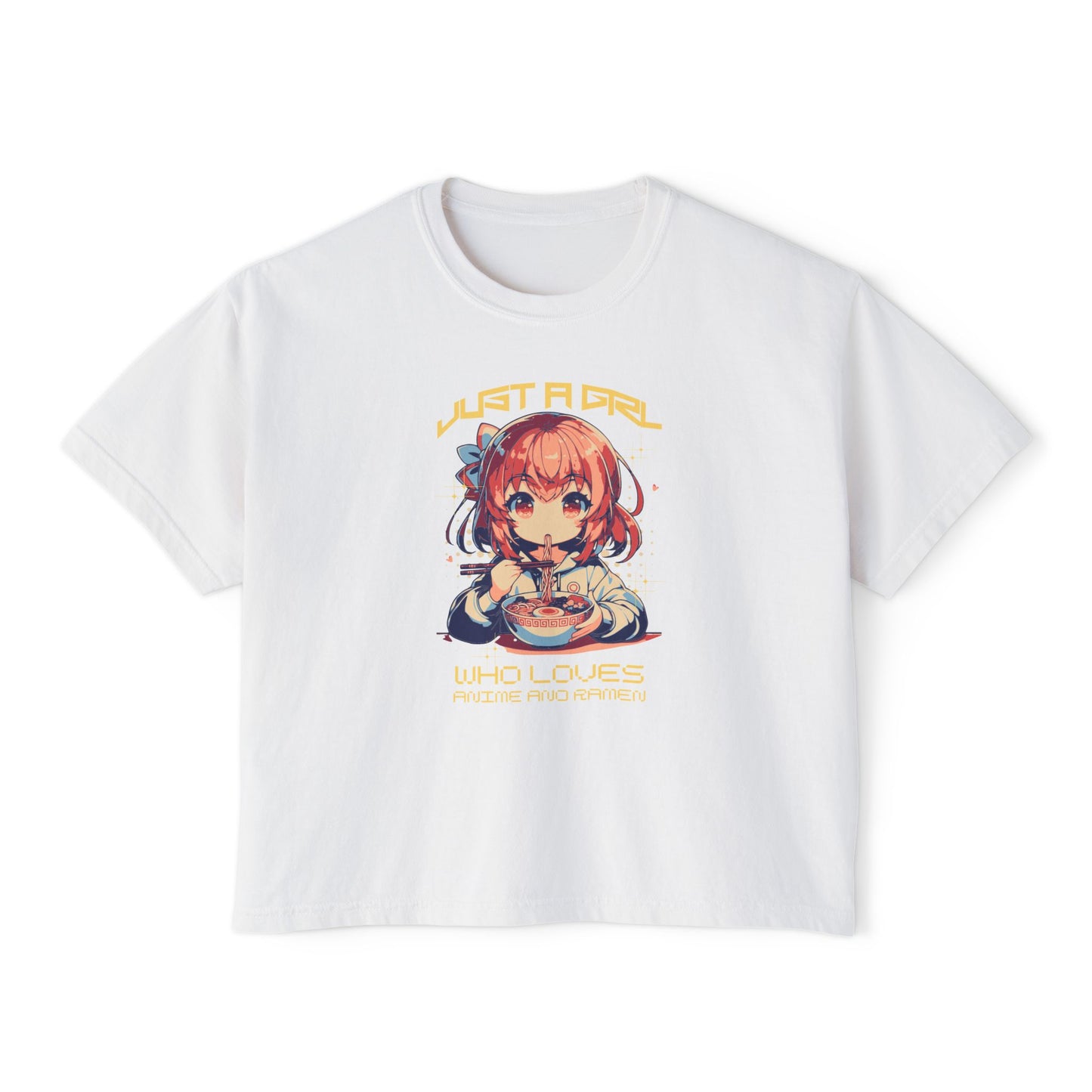 Anime & Ramen Women's Boxy Tee