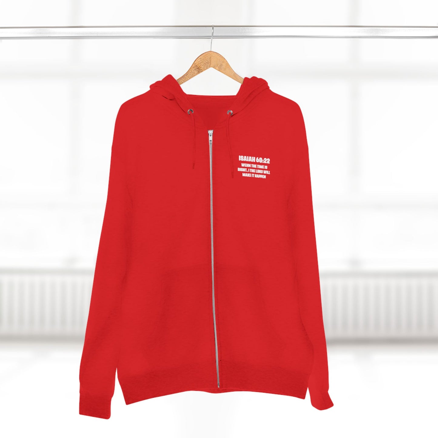 God's Plan Unisex Zip Hoodie